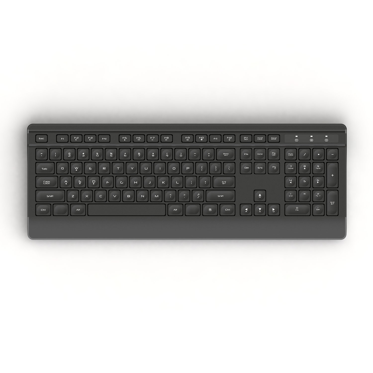 New 2.4G Wireless Keyboard Private Design Customized Office Keyboard for Laptop Desktop